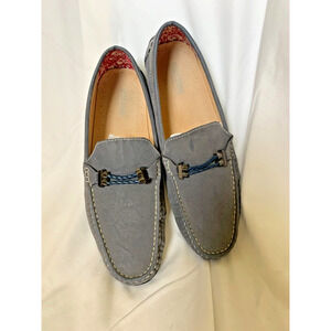 Stacy Adams Loafers Men's Size 12 Blue Slip-on Buckle Shoes